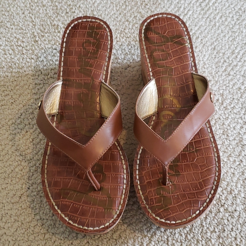 Sam Edelman Romy Browm Sandals/ Sz 8.5